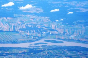 vistula islets white clouds beautiful flying.JPG