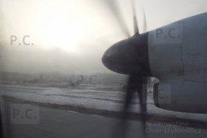 casa cargo plane cracow poland