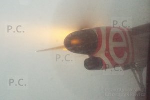 wschód słońca w locie fotografia