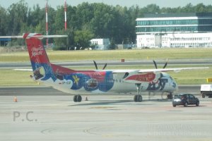 SP-EQF Bombardier aircraft Chorazykiewicz