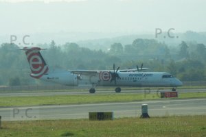 dhc 8 q 400 poland rzeszow jasionka airport