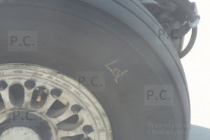 Bombardier felga podwozia głównego