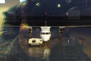 Rzeszów-Jasionka Bombardier Eurolot LOT Q 400 RZE