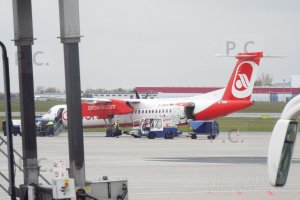 d-abqk air berlin one more white and red bombardier higherthanjumbojets.pl