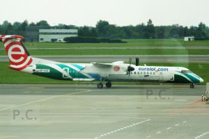 q 400 chopin warsaw green livery higherthanjumbojets.pl
