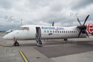 eurolot q 400 przed startem higherthanjumbojets.pl